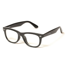 APPLEBUM Jaichel Glasses BLACK CLEAR画像