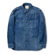 FULLCOUNT 4890HW DENIM WORK SHIRTS HW 4890HW-19画像