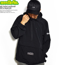 seedleSs. sd nylon pullover 90's style jkt SD19F-JK06画像