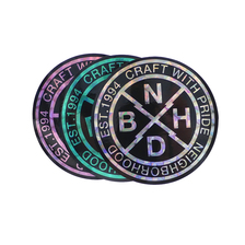 NEIGHBORHOOD 19AW SOUVENIR/P-STICKER BLACK 192ORNH-AC02S画像