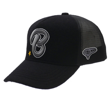 YOSHINORI KOTAKE DESIGN &times; BEAMS GOLF MESH CAP 17 BLACK画像