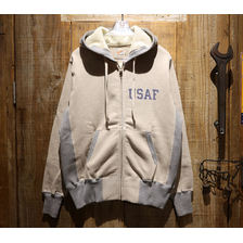 TOYS McCOY MILITARY FULL ZIP SWEAT PARKA "USAF" TMC1955画像