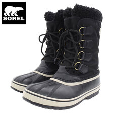 SOREL1964 PAC NYLON WP Black, Ancient Fossil NM3487-011画像