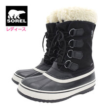 SOREL WINTER CARNIVAL WP Black/Stone WOMENS NL3483-011画像