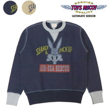 TOYS McCOY MILITARY SWEAT SHIRT BUGS BUNNY "AIR-SEA RESCUE" TMC1943画像