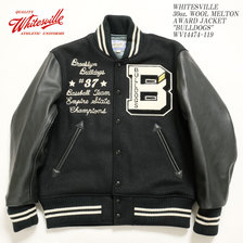 Whitesville 30oz. WOOL MELTON AWARD JACKET "BULLDOGS" WV14474-119画像
