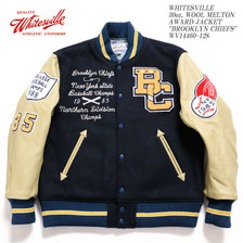 Whitesville 30oz. WOOL MELTON AWARD JACKET "BROOKLYN CHIEFS" WV14460-128画像