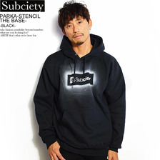 Subciety PARKA-STENCIL THE BASE- -BLACK- 105-31178画像