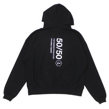 TIGHTBOOTH &times; Fragment Design 50-50 HOODIE BLACK画像