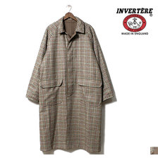 INVERTERE REVERSIBLE RAGLAN COAT MD BROWN IV192RV25081画像