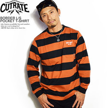 CUTRATE BORDER L/S POCKET T-SHIRT CR-19AW009画像