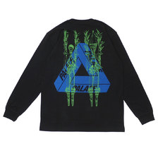Palace Skateboards 19AW PAIR OF HIPPYS LONGSLEEVE BLACK画像