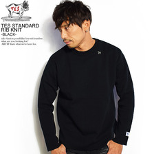 The Endless Summer TES STANDARD RIB KNIT -BLACK- AS-9774321画像