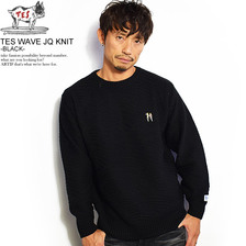 The Endless Summer WAVE JQ KNIT -BLACK AS-9774322画像