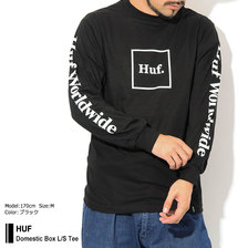 HUF Domestic Box L/S Tee TS00146画像