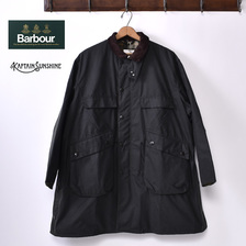 Kaptain Sunshine &times; Barbour Stand Callar Traveller Coat Sage Green画像