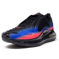 NIKE AIR MAX 720 BLACK/LASER BLUE/FLASH CRIMSON AO2924-017画像