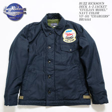 Buzz Rickson's DECK A-2 "CIVILIAN MODEL" NAVY COLOR VF-161 BR14444画像