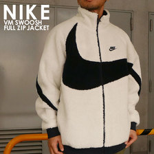 NIKE VM SWOOSH FULL ZIP JACKET SAIL/DARK OBSIDIAN BQ6546-114画像
