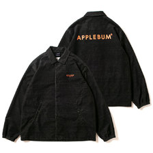 APPLEBUM Corduroy Coach Jacket BLACK画像