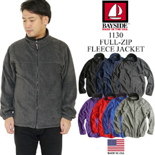 BAYSIDE FULL ZIP FLEECE JACKET 1130画像