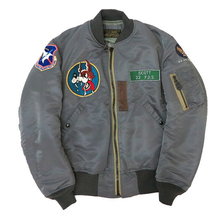 TOYS McCOY TYPE MA-1 ALBERT TURNER U.S.A.F."32NDFS WOLFHOUNDS" TMJ1919画像