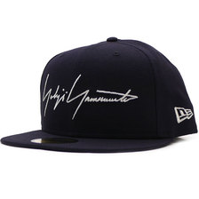 Yohji Yamamoto &times; NEW ERA 19FW YY SIGN 59FIFTY CAP NAVY画像