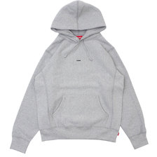 Supreme 19FW Micro Logo Hooded Sweatshirt GRAY画像