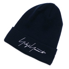 Yohji Yamamoto &times; NEW ERA 19FW Basic Cuff Knit NAVY画像