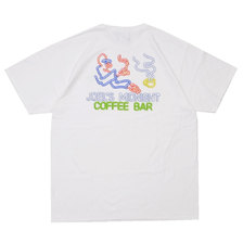 Ron Herman JOEL'S MIDNIGHT COFFEE BAR Neon Logo Tee WHITE画像