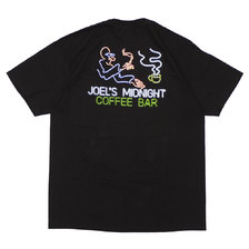 Ron Herman JOEL'S MIDNIGHT COFFEE BAR Neon Logo Tee BLACK画像