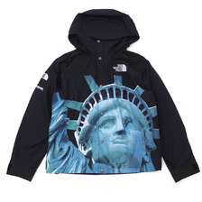 Supreme &times; THE NORTH FACE 19FW Statue of Liberty Mountain Jacket BLACK画像