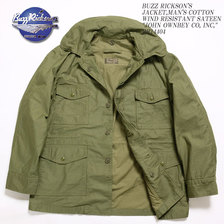 Buzz Rickson's JACKET,MAN'S COTTON WIND RESISTANT SATEEN "JOHN OWNBEY CO,INC," BR14404画像