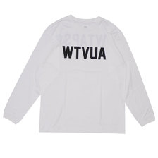 WTAPS 19AW WTVUA L/S TEE WHITE 192ATDT-LT01S画像