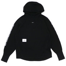 WTAPS 19AW THUMBSUCKER SWEATSHIRT BLACK 192ATDT-CSM26画像
