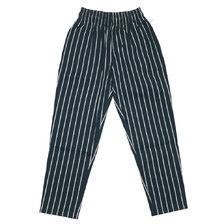 COOKMAN Chef Pants PINSTRIPE DARK GREEN画像