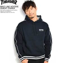 THRASHER MAG LINE HOODIE SWEAT PARKA TH5164画像