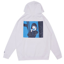 ON AIR Telephone Love 10oz Pullover Hoodie WHITE画像