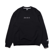 NIKE AS M NSW JDI CRW FLC HWYWT BLACK/WHITE CD0415-010画像