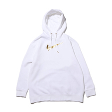 NIKE AS W NSW HOODIE BB OS SHINE WHITE/WHITE/METALLIC GOLD BV4987-100画像