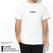 X-LARGE 19FA Embroidery Standard Logo S/S Tee 1193103画像