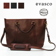 VASCO NELSON LEATHER 2WAY BAG VOYAGER by WASTE TWICE VSWT-263LS画像