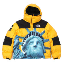 Supreme &times; THE NORTH FACE 19FW Statue of Liberty Baltoro Jacket YELLOW画像