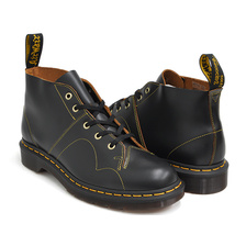 Dr.Martens CHURCH MONKEY BOOT BLACK VINTAGE SMOOTH 16054001画像