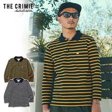CRIMIE BORDER POLO SHIRT CR01-02L1-CH01画像