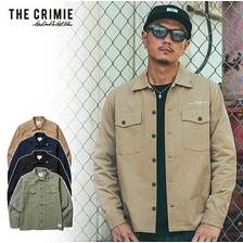 CRIMIE NYLON & COTTON MILITARLY SHIRT CR01-02L1-SL01画像