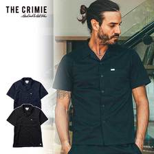 CRIMIE STRETCH BIG TWIL OPEN SHORT SLEEVE SHIRT CR01-02L1-SS31画像
