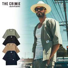 CRIMIE NYLON & COTTON JINBEI SHIRT CR01-02L1-SH01画像