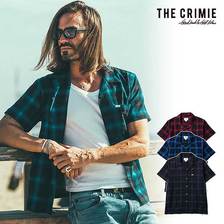CRIMIE OMBRE CHECK SHORT SLEEVE SHIRT CR01-02L1-SS08画像