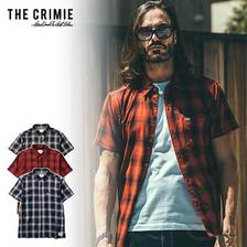 CRIMIE CHECK SHORT SLEEVE SHIRT CR01-02L1-SS10画像